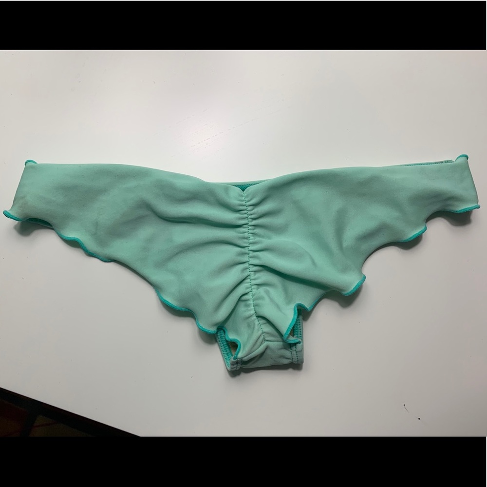 Posh Pua Scrunch Swim Bottom Cheeky Sea-foam Green